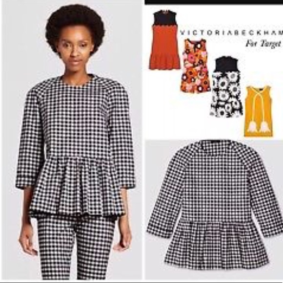 Victoria Beckham for Target Gingham Top - Picture 3 of 3